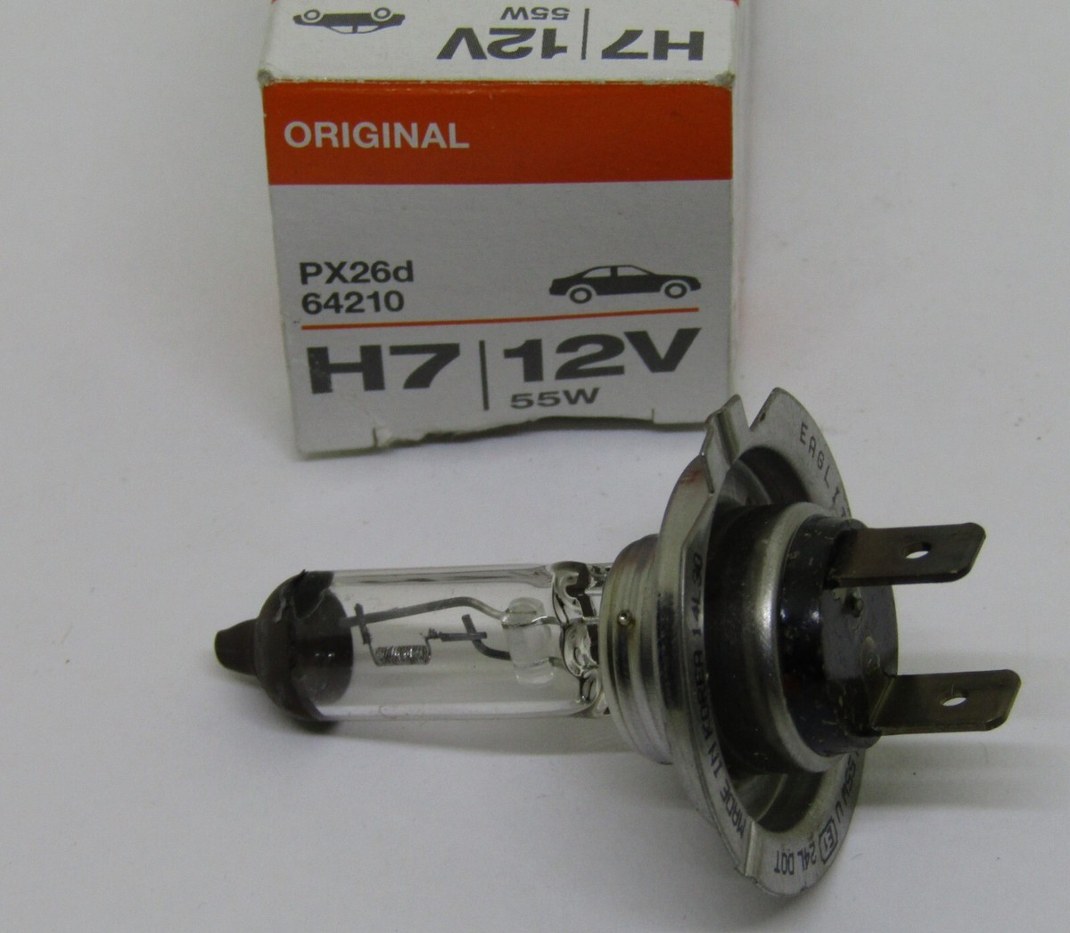 New OSRAM H7 12V Halogen Headlight Bulb Part No. PX26d 64210 | eBay