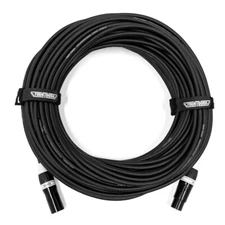 100' Color Coded length 3-Pin Professional Light DMX Cable with Locking XLR Ends