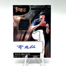 2022 Kyle Muller Select AUTOGRAPH ROOKIE JERSEY PATCH #RJA-KM /299