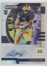 2020 Panini Prizm Draft Picks Rookies Hyper 15/75 Sean McKeon Rookie Auto RC