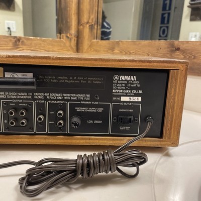 YAMAHA CT-800 AM/FM ステレオチューナー Yamaha CT-800 Natural Sound AM/FM Tuner | eBay