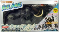 Dino Riders Ice Age - Wooly Mammoth / Woolly Mammoth & Grom - Tyco Comansi Esp