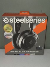 New & Sealed! SteelSeries Arctis Nova 7 Wireless Over-Ear Gaming Headset - Black