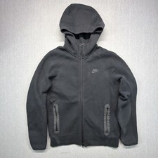 Nike Tech Fleece Jacket Hoodie Men Medium Black Windrunner Full Zip FB7921