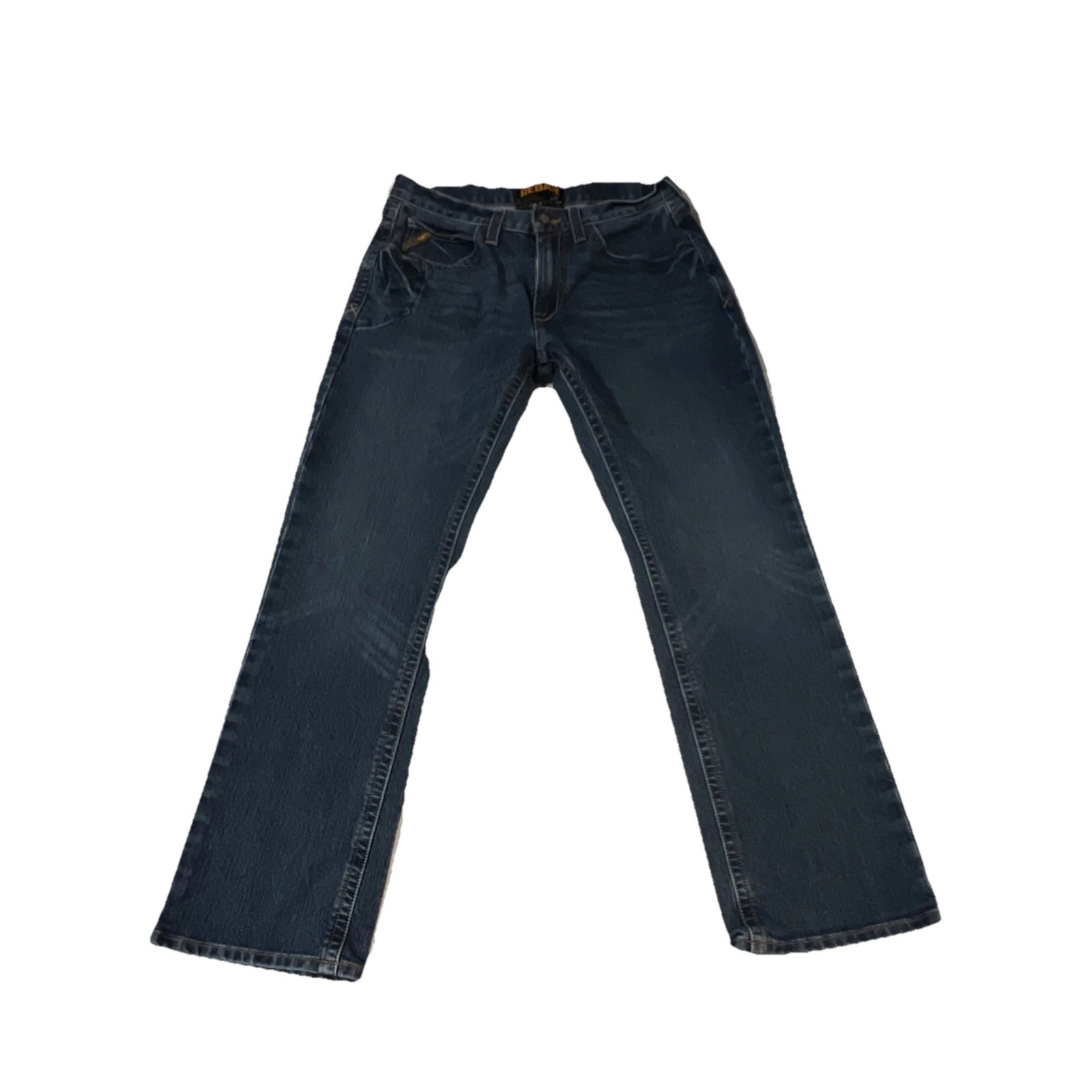 's Stretch Cotton Logo Button
