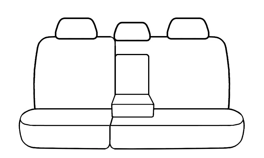 Fundas de asiento doble para Ford F-250 F-350 2017-2022, juego completo en cuero sintético Foto 3 de 3