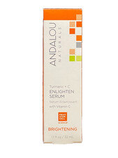 Andalou Naturals Turmeric + C Enlighten Serum...