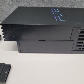 Sony PlayStation 2 Console - Black  Bundle Games Cables Controller Tested