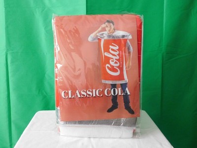  Classic Cola Can Costume   Funny Food Drink Halloween Outfit   Adult One Size 