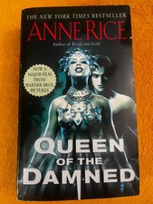The Queen of the Damned Anne Rice RARE Aliyah Movie Cover Edition Vampire Horror