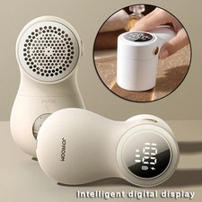 USB Rechargeable Electric Lint Remover Fabric Shaver with LED Display