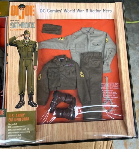 Gi Joe Dreams and Visions Sgt. Rock US Army EM Uniform set