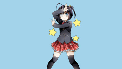 Anime chuunibyou demo koi ga shitai takanashi rikka Custom Gaming Mat Desk