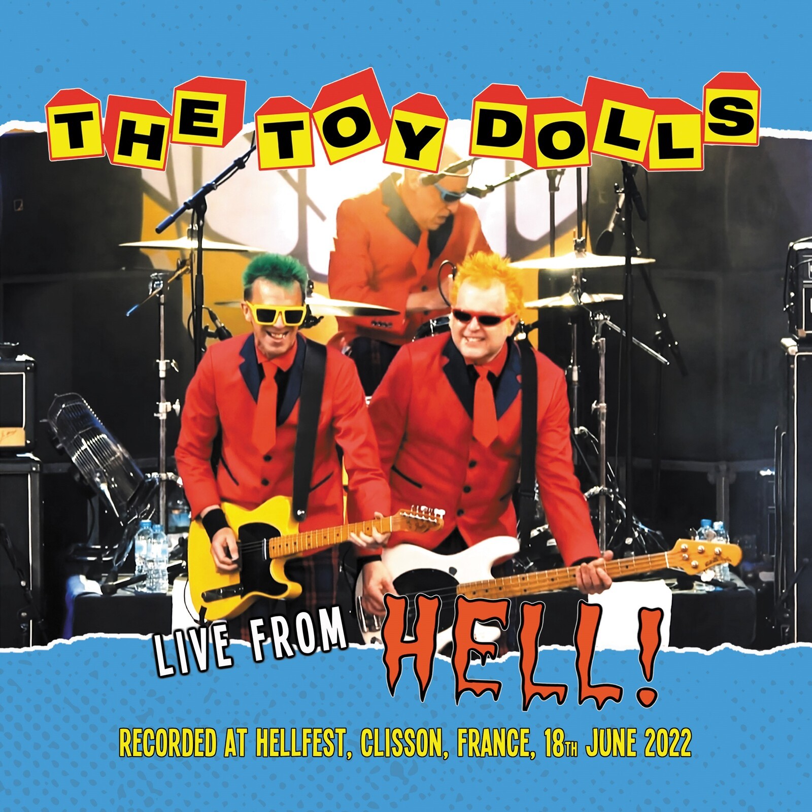 Toy Dolls Live From Hell! LP Vinyl NEW