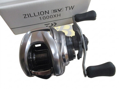 Daiwa 1000XH Baitcast Reel 21 Zillion SV TW Right handle w/ BOX Used From Japan