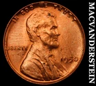 1950 Lincoln Wheat Cent- Red- Choice Gem Brilliant Uncirculated Luster #J7079