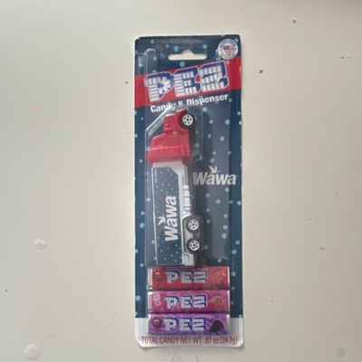 PEZ Candy & Dispenser Wawa Fuel Pump Dispenser with 3 PEZ Candy Refills
