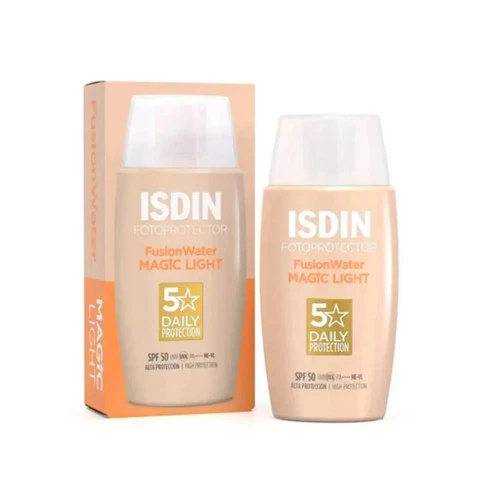 Isdin Fotoprotector Fusion Water Color light Sunblock spf 50+ 50ml
