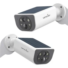 2 Pack Wansview 3MP Wireless Solar Battery Security Camera System Home Outdoor