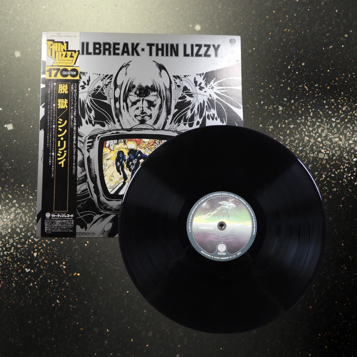 超希少 Thin Lizzy 1st. US Ori.LPレコード 超希少 Thin Lizzy 1st. US