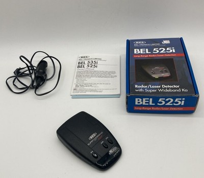 Bel Tronics 525i Black Super Wideband with Laser Integrated Radar/Laser Detector