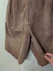 Esprit Suede leather Women's Long Shorts Vintage 1990s Lined 11/12, barely worn — photo 6