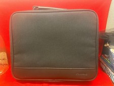 COMPAQ Computer Laptop Carrying Case Black Fabric  Vinyl 12" x 10" x 2-3/8"