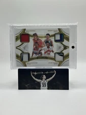 2024-25 Flawless RC, GU Quad Patches GOLD 8/10=1/1 - MATAS/BUB #/JAKOBE/TIDJANE