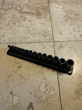 Snap On 14 Pc 3/8” Dr  Deep Metric Impact Socket Set 214SIMFMYA