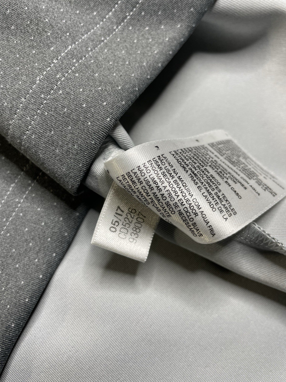 Pine Valley Golf Club adidas Polo Shirt Mens XL Gray Performance Golf thumbnail 18