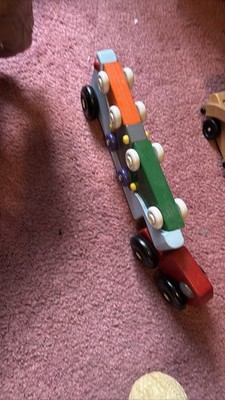 Brio Wooden Train Set Magnetic Passenger Car Toy Sweden
