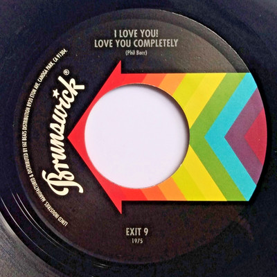 EXIT 9: Fly / I Love You! Love You Completely 7'' Single 45 Brunswick Soul Nine