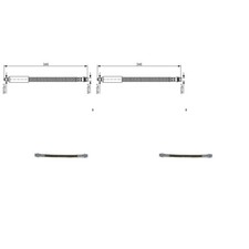 Flexible de frein Renault CLIO