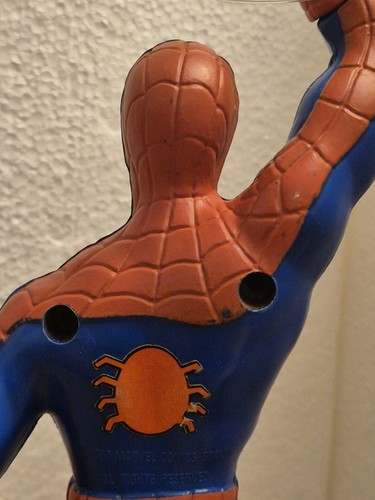 Vintage 1980s Remco Climbing Spider-man figure Marvel *Not Working* - Picture 24 of 24