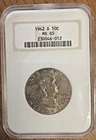 1962 D 50c Franklin Half Dollar MS 65 NGC