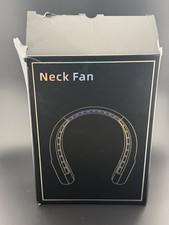 Portable Bladeless Neck Fan 360  Airflow 3 Speed Quiet 4000mAh USB Rechargeable