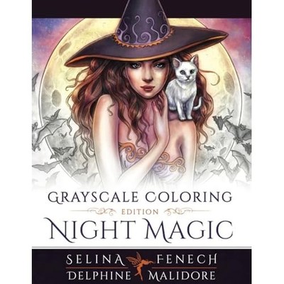 Night Magic-Grayscale Coloring Edition -  NEW Selina Fenech 2025