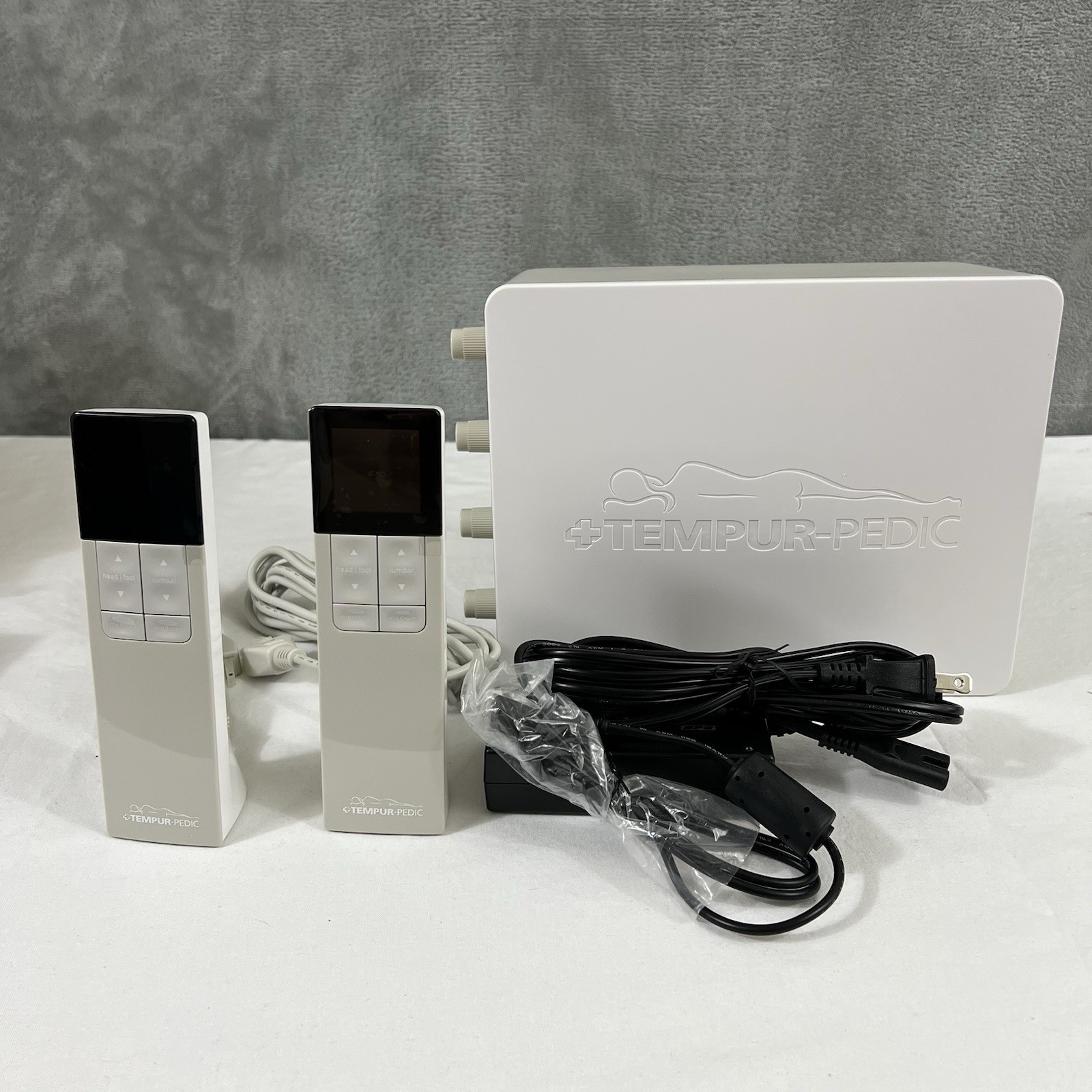 Tempur-Pedic TEMPUR-CHOICE Mattress Pump Assembly Kit w/ 2 Remotes - BRAND NEW!