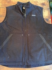 Redhead Men s Heavyweight Black Vest XL Full Zip