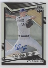 2022 Panini Elite Extra Edition Signatures Cole Phillips #57 Auto 1a6q