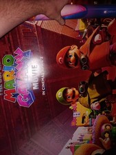 Set Of Super Mario Bro Film posters From odeon Movie
