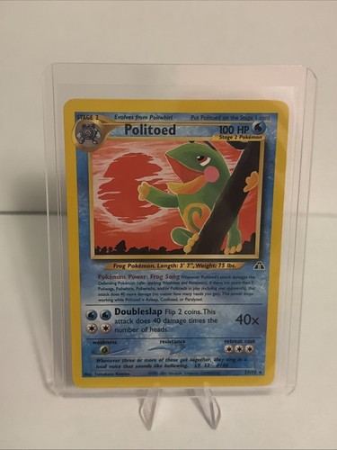 Politoed 27/75 Neo Discovery Regular