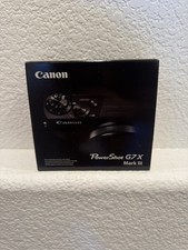 Canon PowerShot G7 X Mark III 20.1MP Point  Shoot Digital Camera New Black