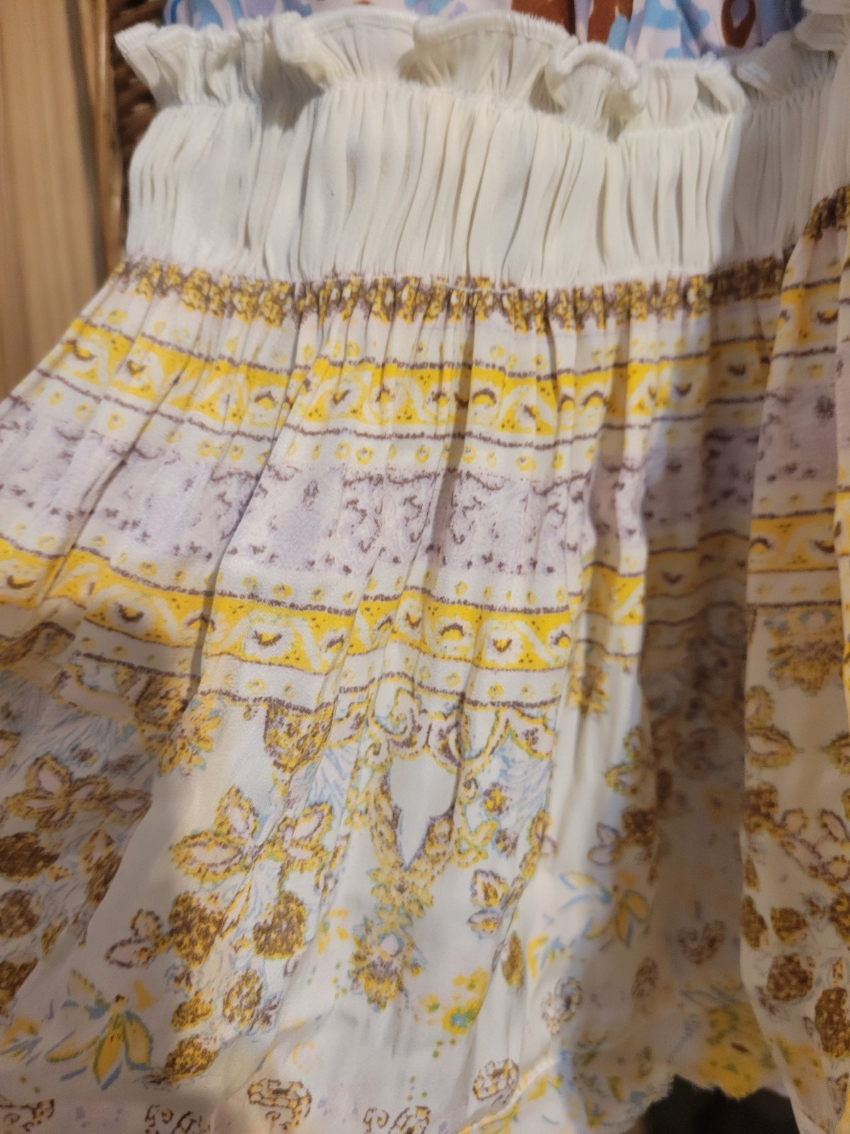 Free People “Bellini” Patchwork Adjustable Tank O… - image 4