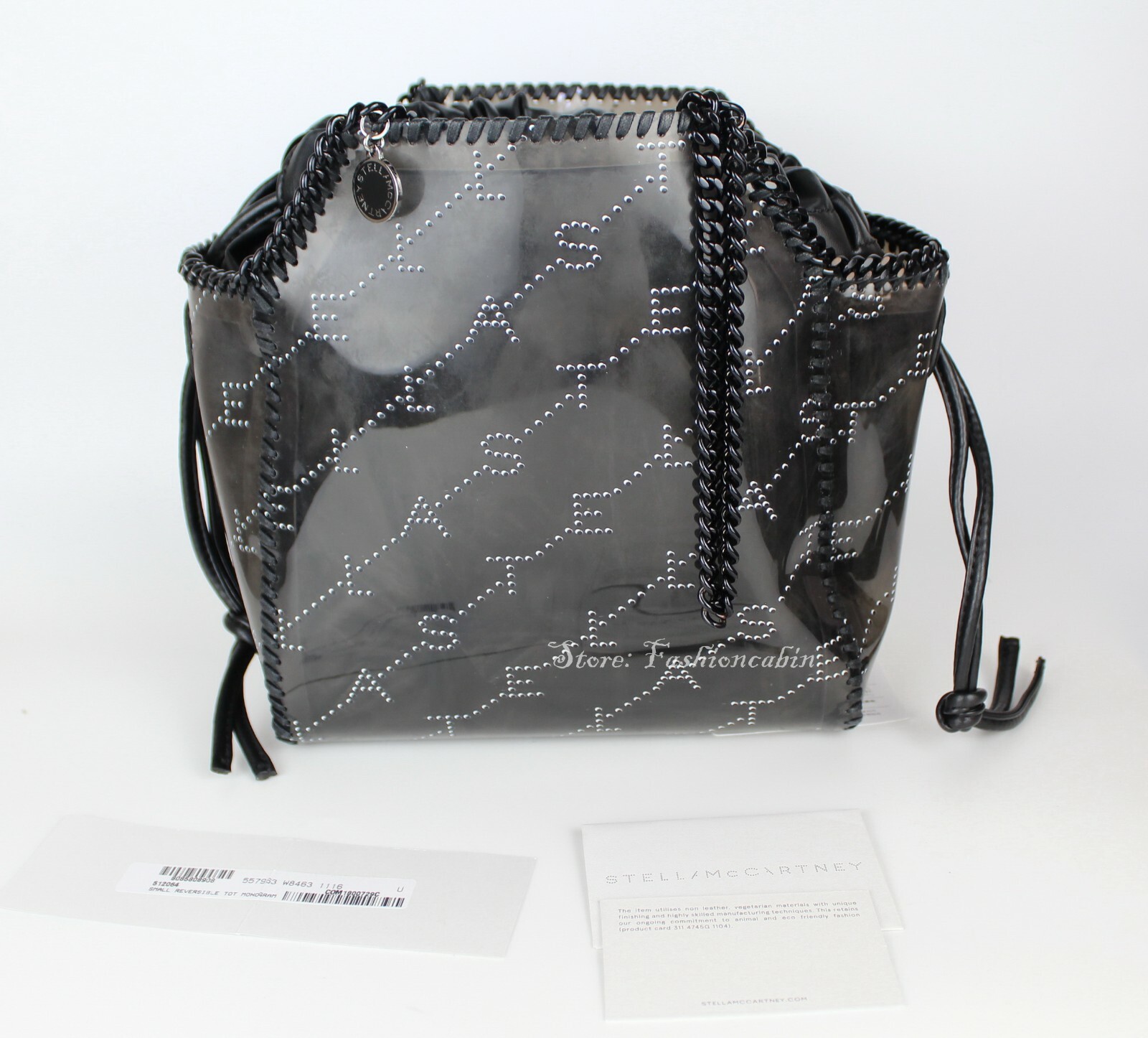 NEW STELLA MCCARTNEY Falabella Monogram Tote, MSRP $1095