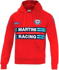 Felpa Sparco Hoodie Martini Racing con cappuccio