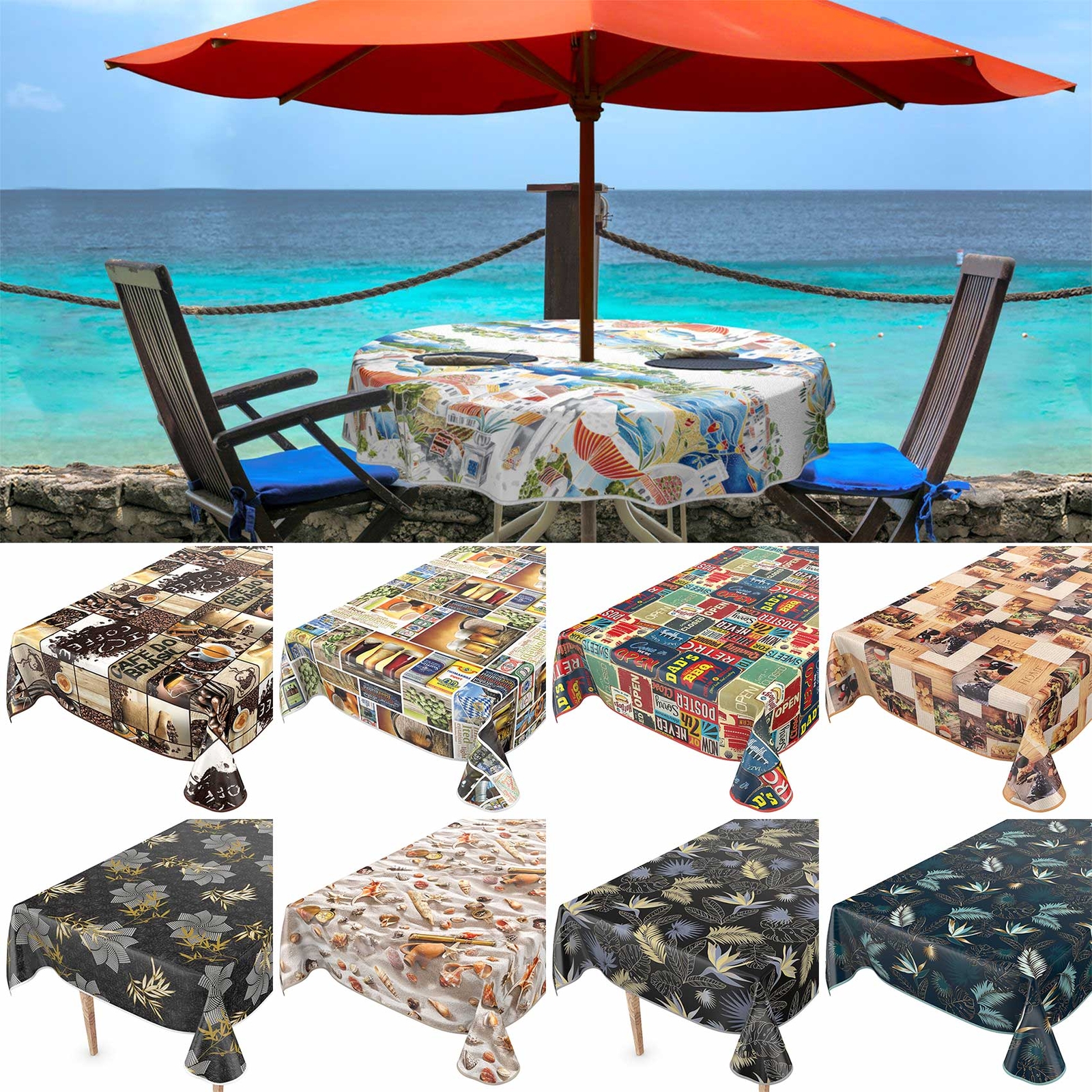 Tablecloth wax cloth wax tablecloth tablecloth washable flowers leaves eBay