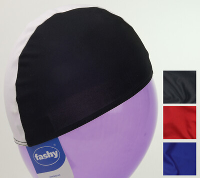 Fashy Herren Badekappe 5,99  * Schwimmkappe Bademütze Sporthaube Textil Auswahl