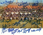 Autographed 1976 Minnesota Vikings 15 sigs, Eller, Marshall, Yary 8x10 Photo