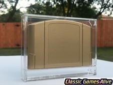 Mejor Vitrina Cartucho Videojuego Nintendo N64 (PC Plástico Alta Calidad)